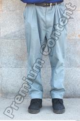 Leg Man White Casual Trousers Average